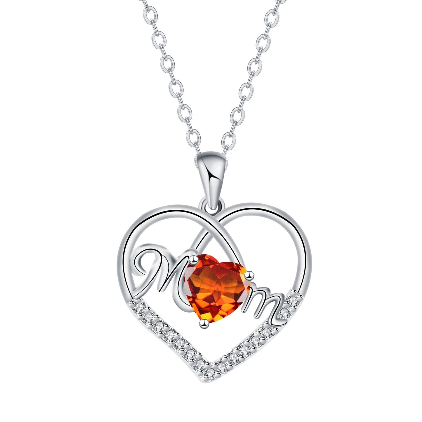 Heart-shaped K Fashion Hot Necklace Female Mother Gift