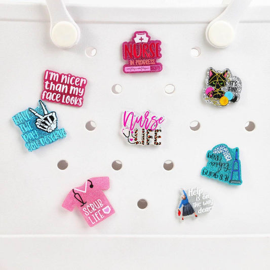 Letter Cat Heart Bag Accessories Acrylic Pin DIY Accessories