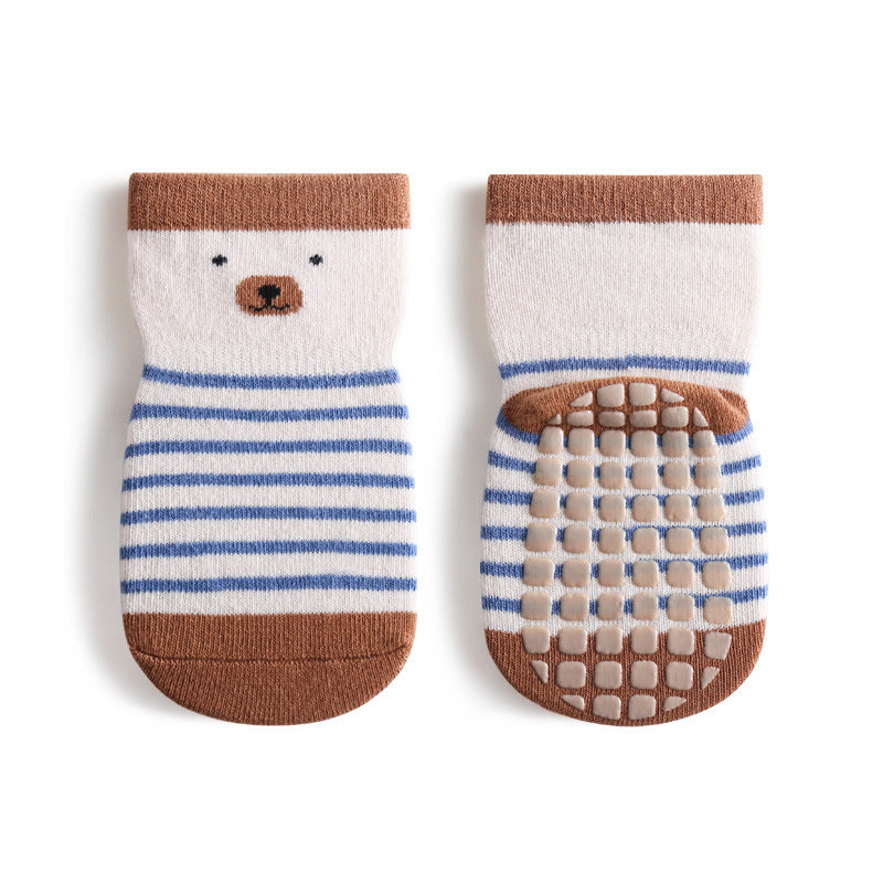 Baby Floor Socks Indoor Full Base Rubber Anti-slip Cooling Insulation Cylinder