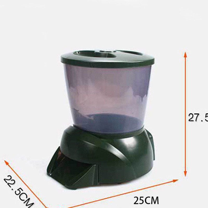 Timing Quantitative Fish Tank Pond Feeding Machine