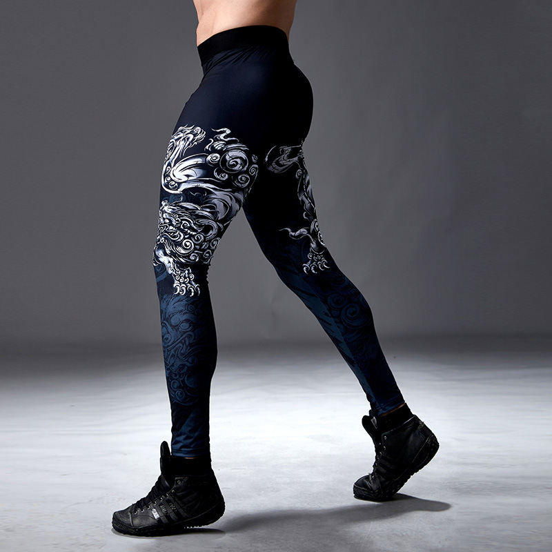 Tight Men's Bodybuilding Yoga Pants Base