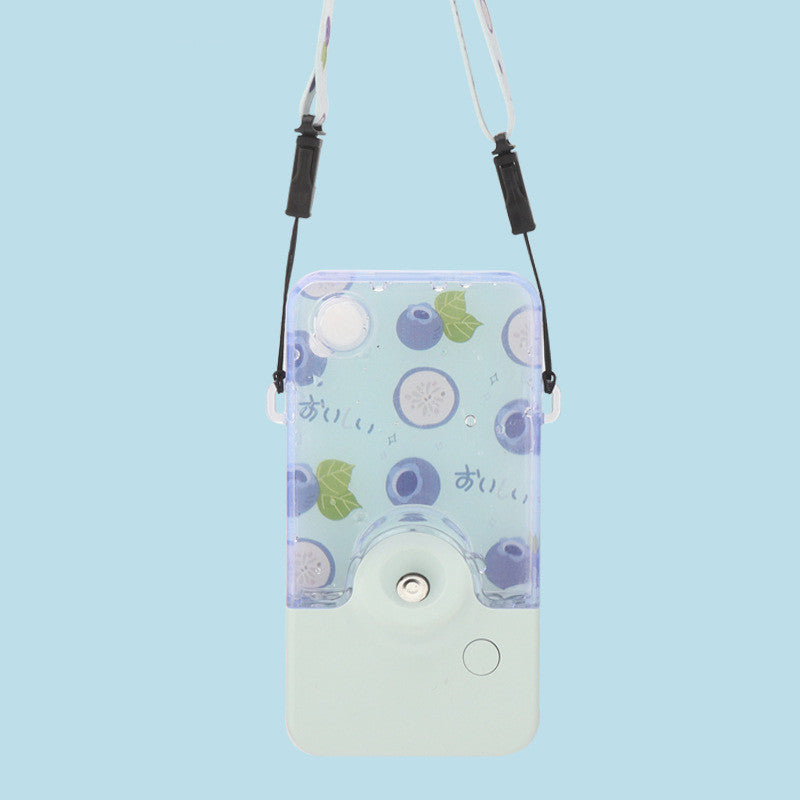 Water Meter Humidifier Portable Handheld Neck Spray Hydration