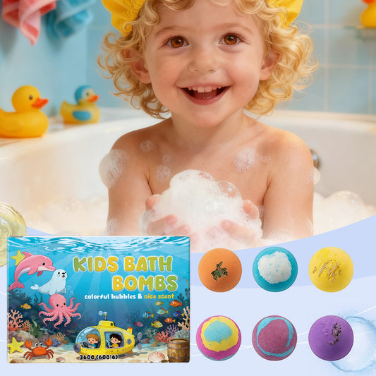 Fun Surprise Bath Balls, Gentle Cleansing And Skin Care, Fun And Easy-To-Rinse Body Bath Balls