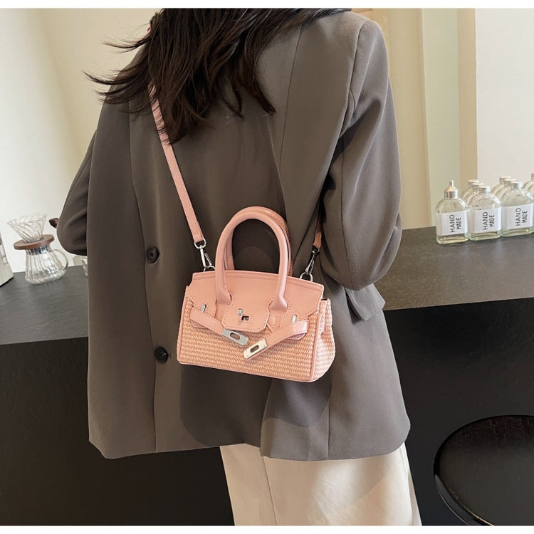 Best Selling Packet Women's French Straw Summer Crossbody Raffia Portable Women