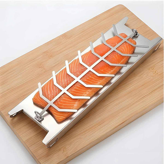 Stainless Steel Grill Accessories - Rust-Free Fish Holder For Even Cooking On The Grill - Party Accessories Set