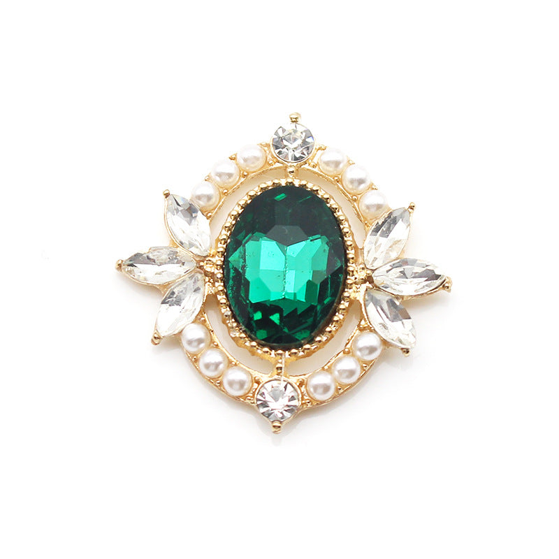 Glass Openwork Rhinestone Jewelry For Headwear And Bag Accessories