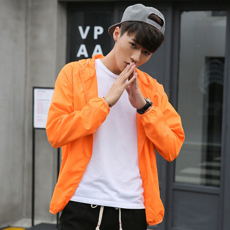New Sun Protection Clothing Couple Outdoor Skin Clothing Women's UV Protection Sports Skin Windbreaker Sun Protection Clothes Men