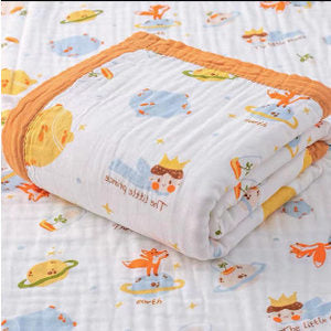 Baby Bath Towel Six-layer Pure Cotton Gauze Blanket
