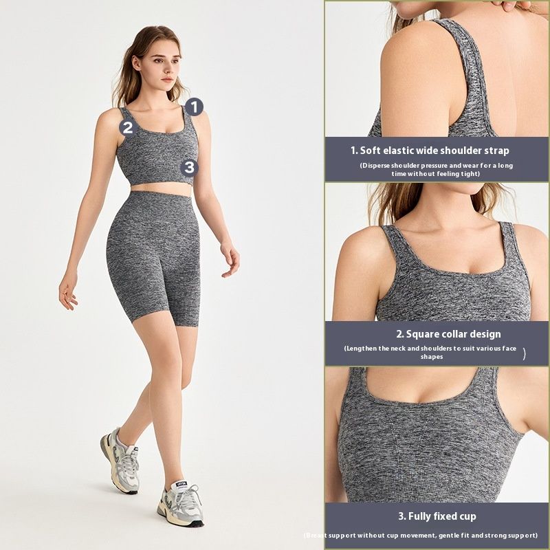 High-strength Sports Underwear Women's Fixed Cup Yoga Vest