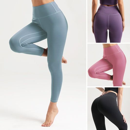 Womens High-Waisted Butt-Lifting Summer Fitness Yoga Pants