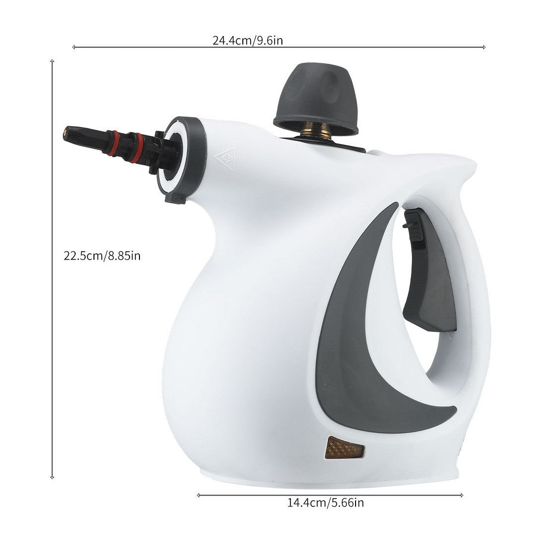 Handheld Steam Cleaner With 12 Accessories - Multipurpose Steamer Ideal For Home