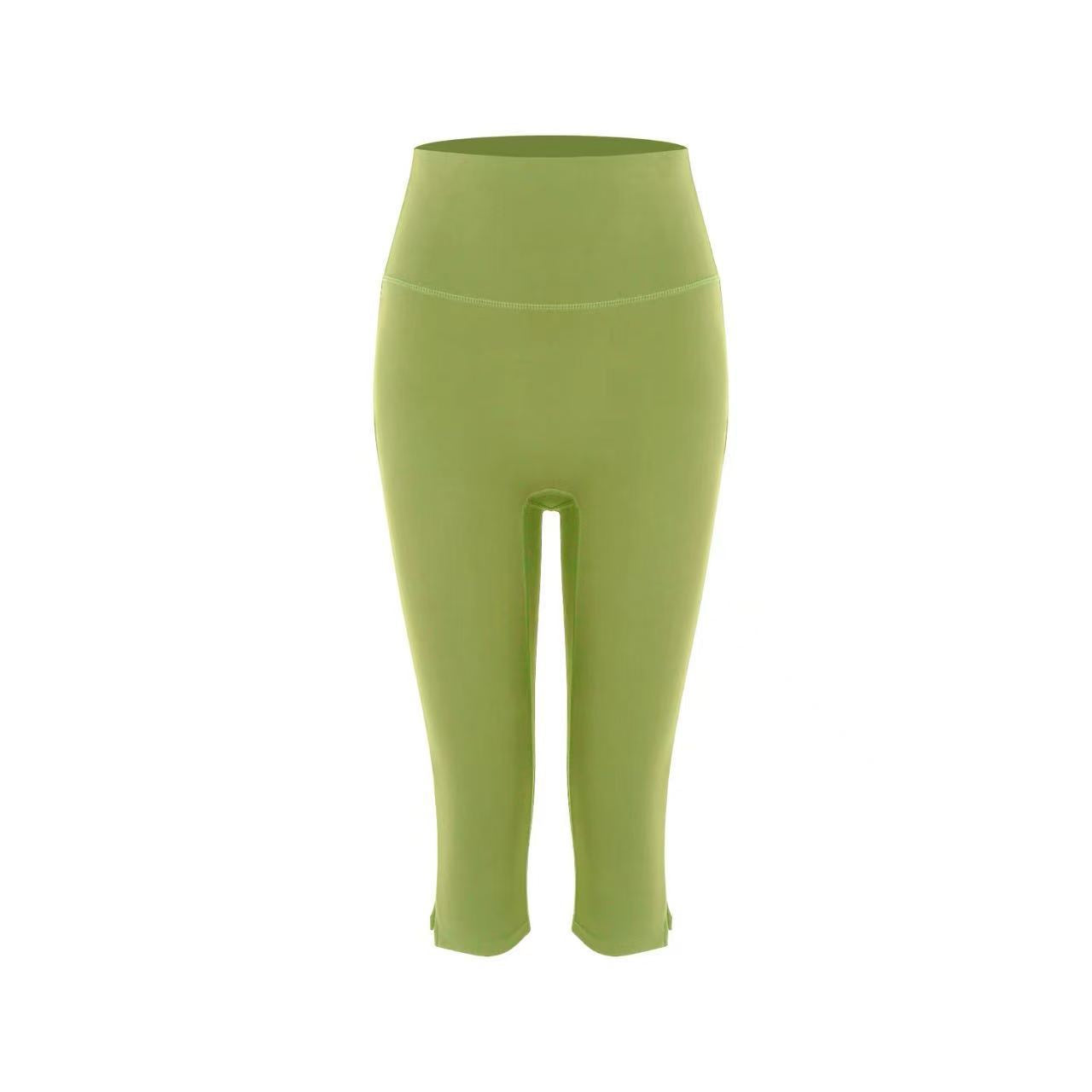 Seven Point Yoga Pants High Waisted Tight Fit Fitness Shorts