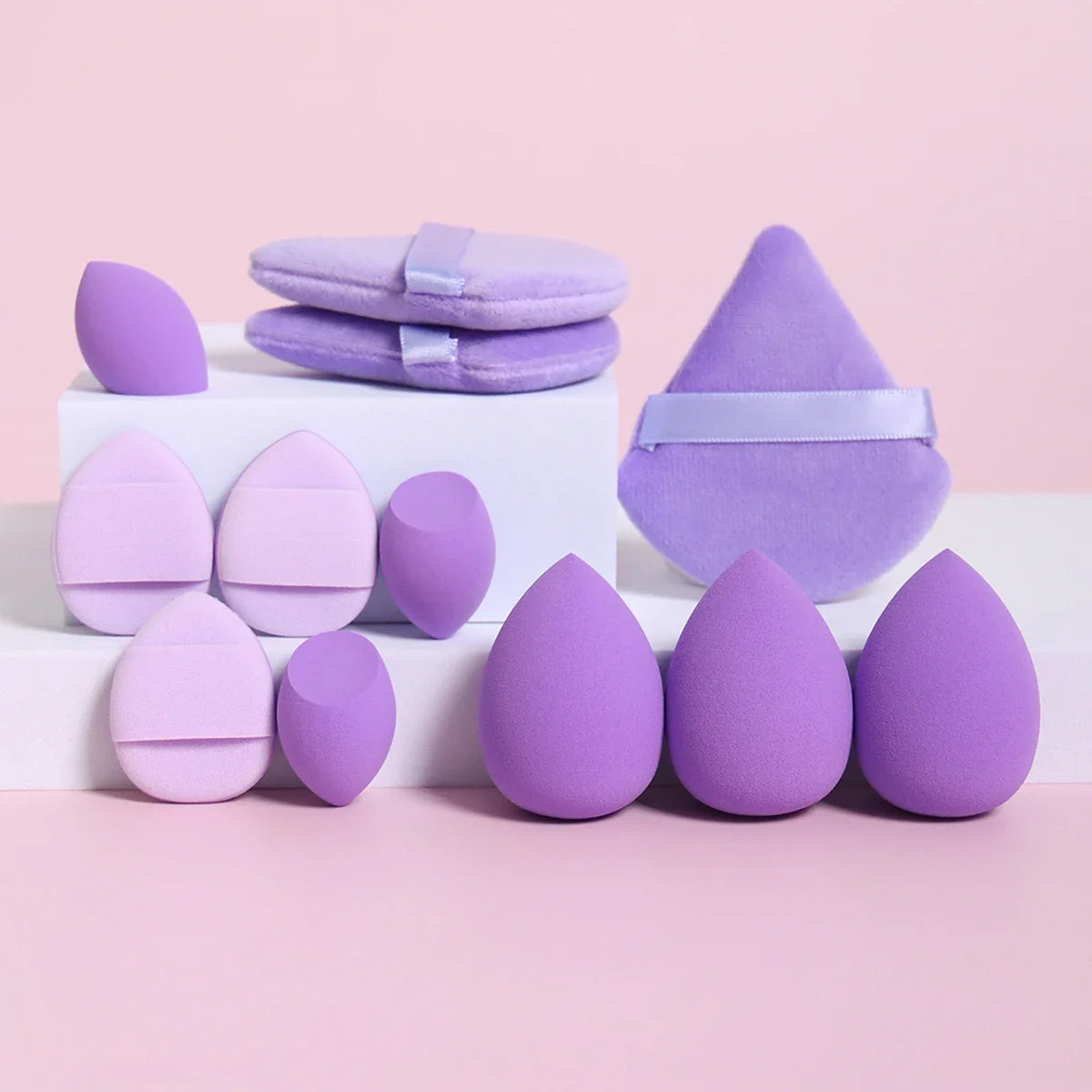 12-piece Makeup Sponge Puff Set