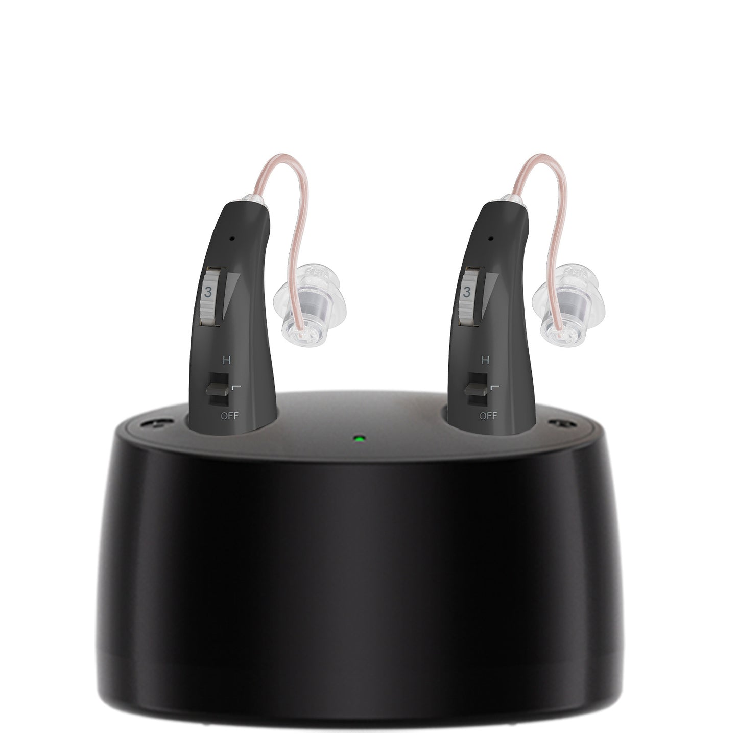 Simple Charging Bin Behind-the-ear Aid Headset