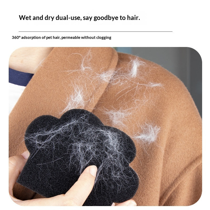 Pet Hair-Removing Cat Paw Clothing Brush