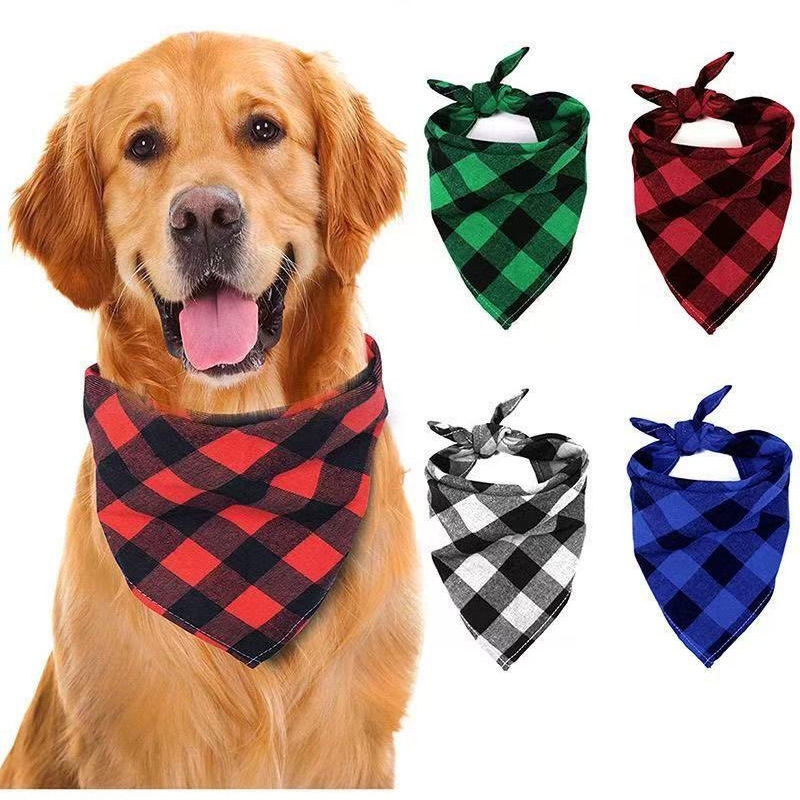 Dog Triangular Bandana Bib Pet Square Scarf