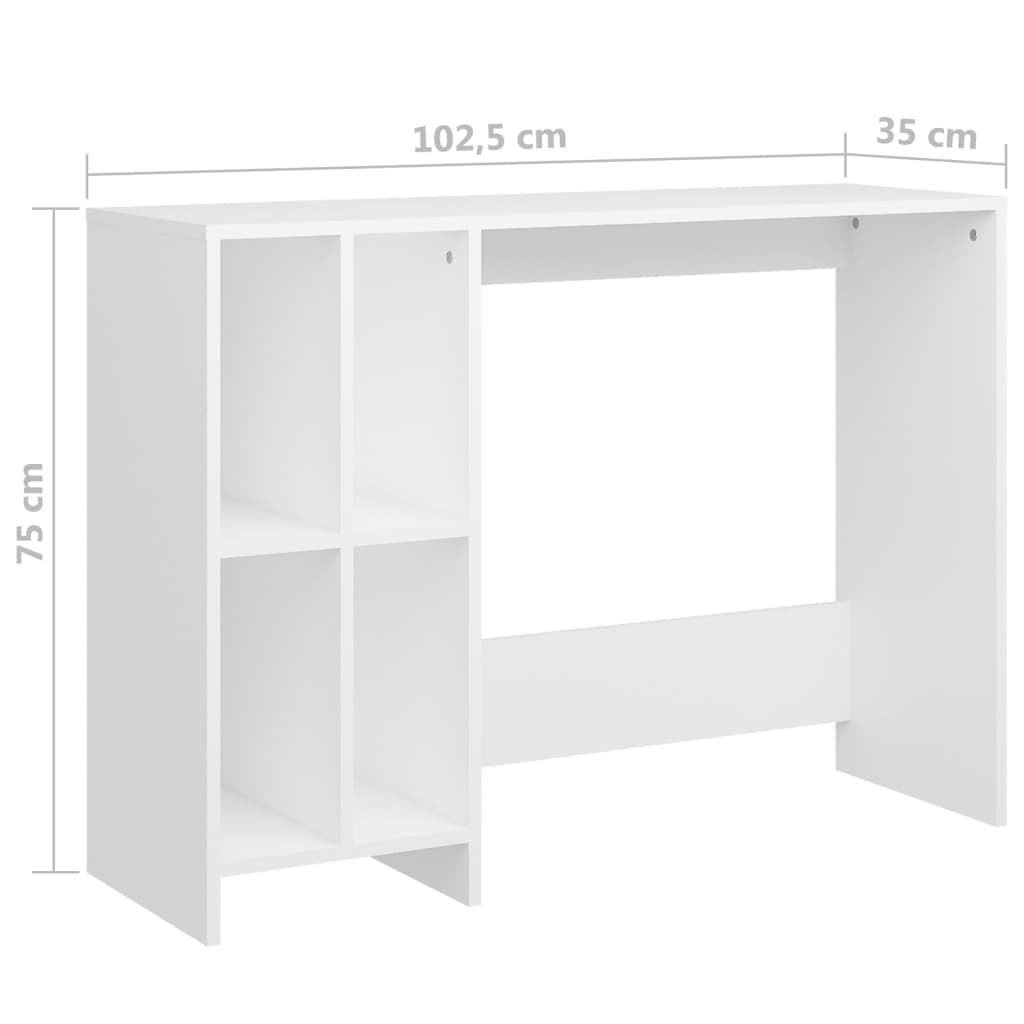 Computer Desk 102.5x Wood-based material   Computer Desk Sonoma Oak 102.5x