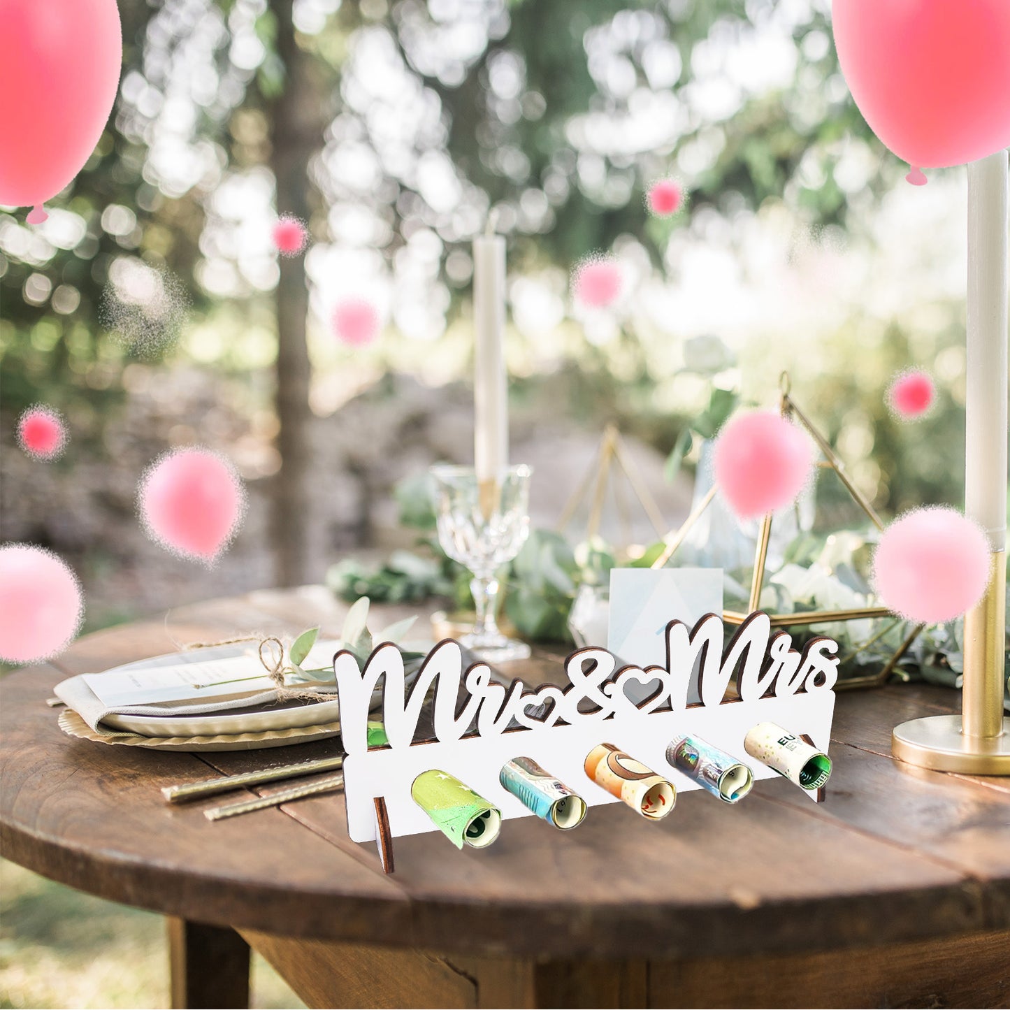 White Wedding Decor—Elegant Gift With A Timeless Design For Festive Wedding Celebrations—Party Decorations