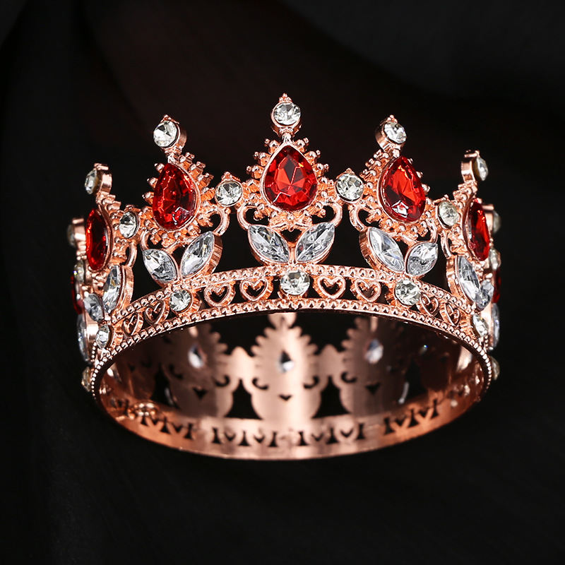 Baroque Crown Wedding Photo Studio Accessories Ornaments