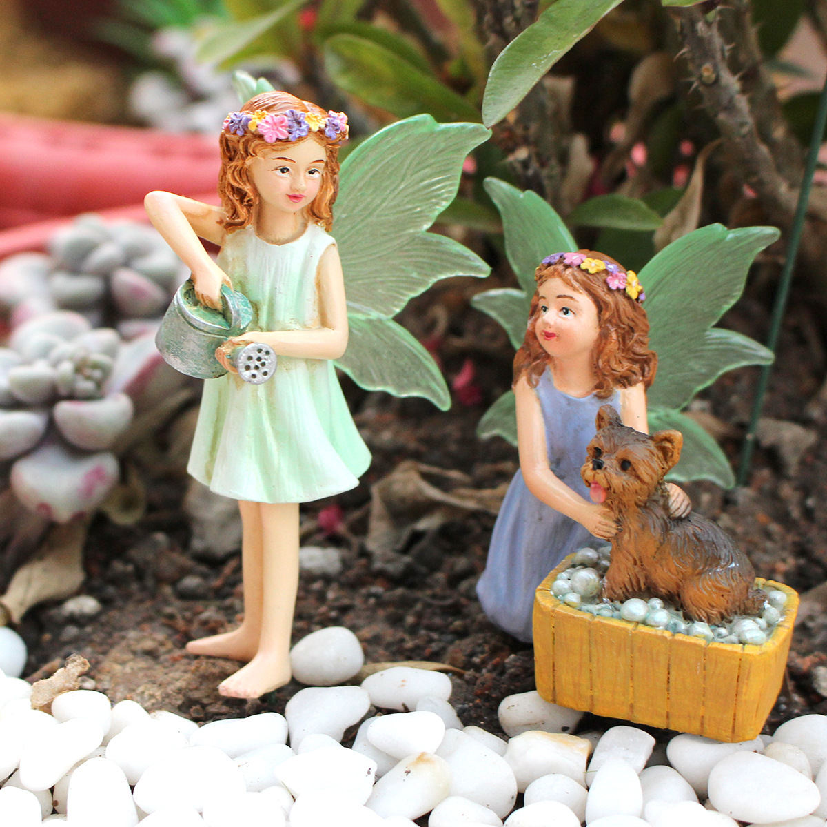 Garden Ornaments Landscape Design Courtyard Decoration Flower Fairy