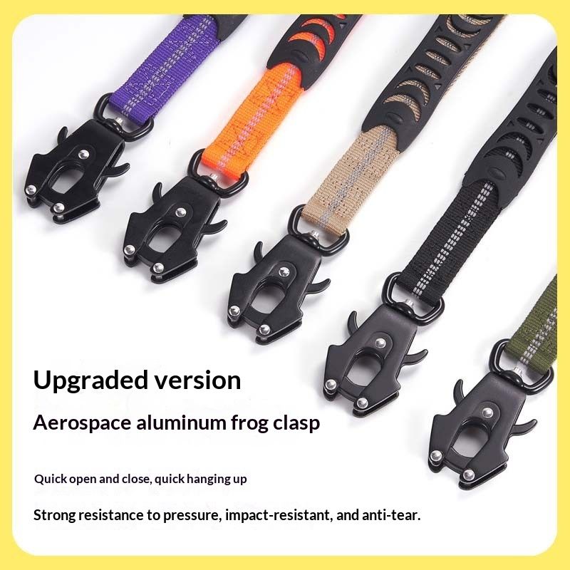 Multi-functional Pet Leash With A Frog Buckle