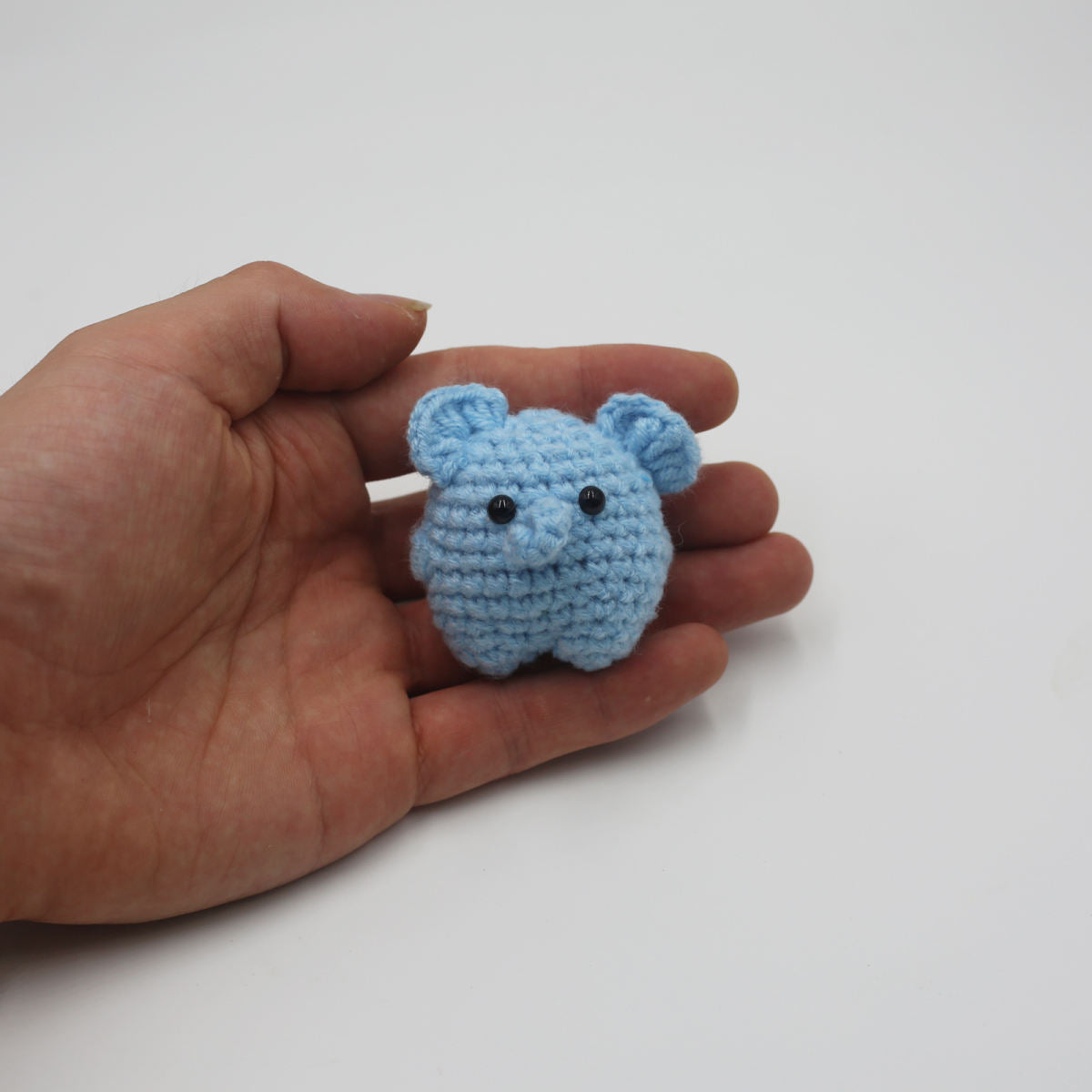 Wool Animal Keychain Handmade Woven Accessories