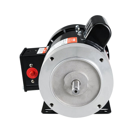 0.75HP Electric Motor 1725 Rpm, AC 115V/230V, 56C Frame, Air Compressor Motor Single Phase, 5/8' Keyed Shaft, CW/CCW Rotation For Agricultural Machinery And General Equipment