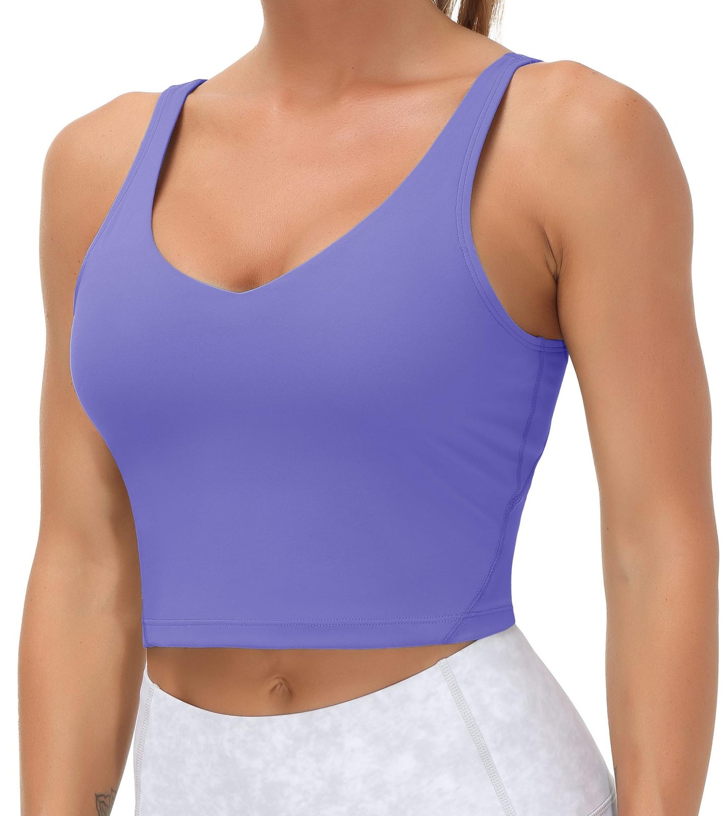 Women's Multi-color Chest Pad Breathable Shockproof Sports Workout Beauty Back Seamless Underwear