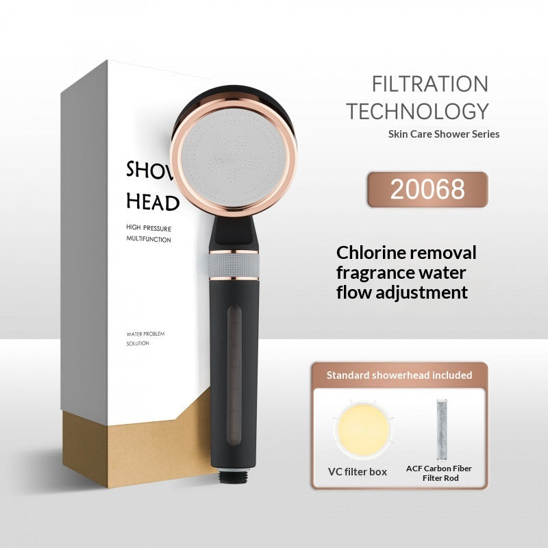 Household Antibacterial Beauty Fragrance Showerhead For Chlorine Removal