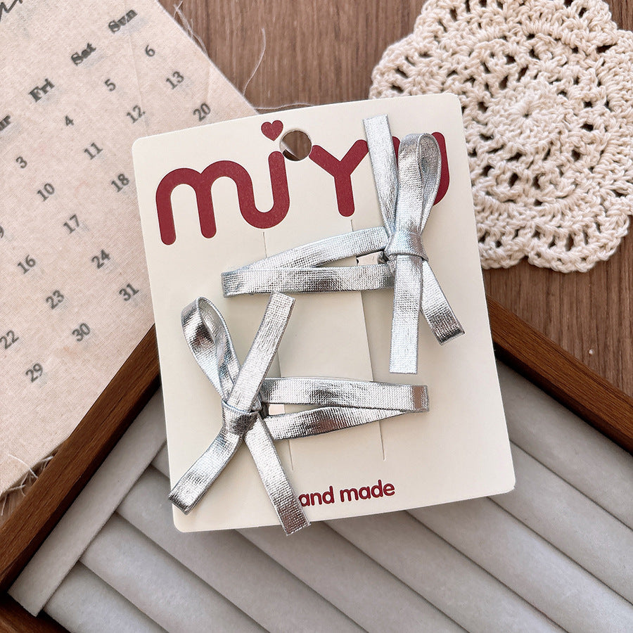 Versatile Childrens Hair Clip Made Of Leather
