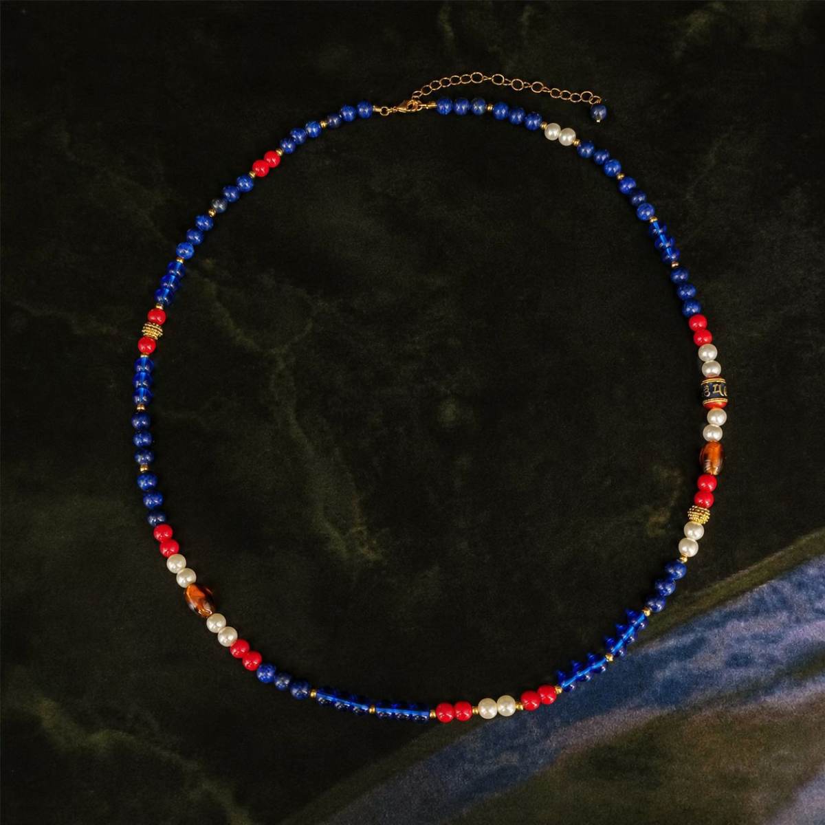 Fashionable Color Handmade Beaded New Necklace