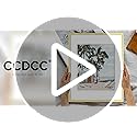 ccdcc 4x6 Picture Frame Set of 2, 4 x 6 Wood Photo Frames with Mat for 3.5x5, Rustic Natural Wooden Frame with Real Glass ...