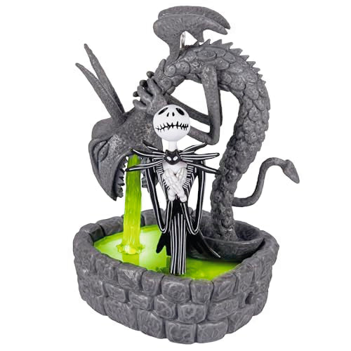 Hallmark Keepsake Disney Christmas Ornament, Tim Burton's The Nightmare Before Christmas This is Halloween with Light, Gif...