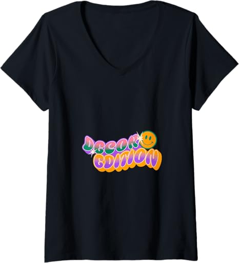 Womens Home Décor Chic Retro Decoration Simple Home Love Lifestyle V-Neck T-Shirt