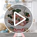 Perfectione Roses 4 Roses Mixed Bouquet for Mother's Day, Flowers for Delivery, Preserved Flowers Birthday Gift for Women ...