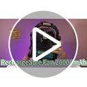 ONLYNEW Portable Fan Rechargeable, 20000mAh Cordless Battery Powered Fan with LED Lantern, USB C Battery Operated for Trav...