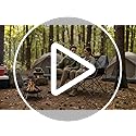 EMERIT Oversized Fully Padded Camping Chair, Heavy Duty 650LB Folding Camping Loveseat, Quad Fold Double Camping Couch wit...