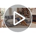 H.VERSAILTEX Waterproof Couch Cover Plush Sofa Cover with Strap Soft Anti Slip Sofa Slipcovers for 4 Cushion Sofa Couch Pr...