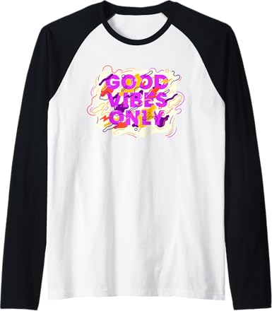 Essentials for wellness: with a happy and healthy lifestyle Raglan Baseball Tee