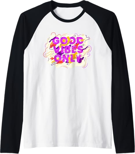 Essentials for wellness: with a happy and healthy lifestyle Raglan Baseball Tee