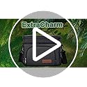 ExtraCharm Insulated Lunch Bag for Women/Men - Reusable Lunch Box for Office Picnic Hiking Beach - Leakproof Cooler Tote B...