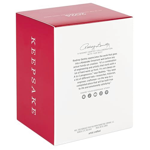 Hallmark Keepsake Christmas Ornament 2024, Nostalgic Houses and Shops Rod's Barbershop 2024, Family Gifts