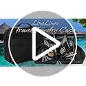 LingLingo Travel Jewelry Organizer Case,Jewelry Bags Jewelry Storage Book Binder with Clear Zipper Velvet Pouch for Travel...