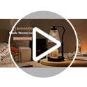 Candle Warmer Lamp for Jar Candles, Height Adjustable & Dimmable with 2/4/8H Timer, 2*50W Halogen Wax Melter Warmer for Ho...