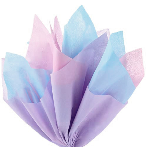 Hallmark Bulk Tissue Paper (Pastel Rainbow, 8 Colors) 120 Sheets for Easter, Spring Gift Wrap, Crafts, DIY Paper Flowers, ...