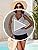 Ocean Blues Women's Vneck Tankini Top Only Ruched Tummy Control Bathing Siut Top No Bottom