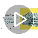 rocket & rex Premium Washable Pet Carrier Pads, Reusable, Waterproof & Absorbent, Dog and Cat Pads for Lining Travel Carri...