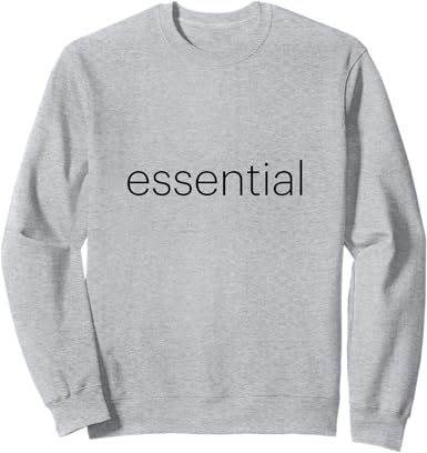 Minimalist design Essential wear Sweatshirt