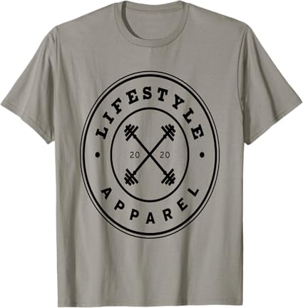 Lifestyle Apparel Fitness Circle Logo T-Shirt