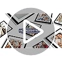 HOMERHYME 8x10 Picture Frame Set of 2, Black Photo Frame for Tabletop or Wall Display, Display Pictures 5x7 with Mat or 8x...